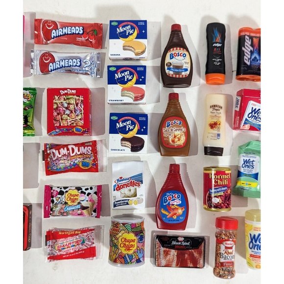 ZURU MINI BRANDS Mixed Lot of 40 Candy Food Health Beauty Snacks Hostess Mentos - Picture 3 of 4